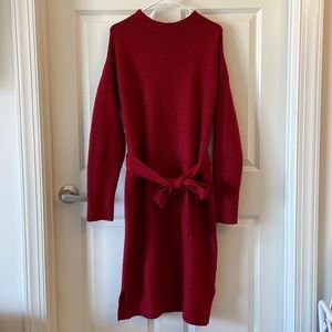 A New Day Red Sweater Dress